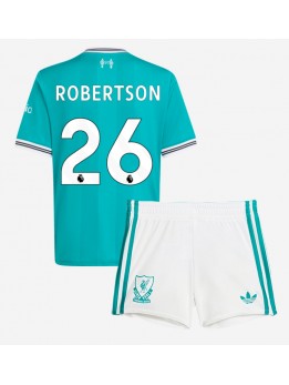 Billige Liverpool Andrew Robertson #26 Tredjedraktsett Barn 2025-26 Kortermet (+ Korte bukser)